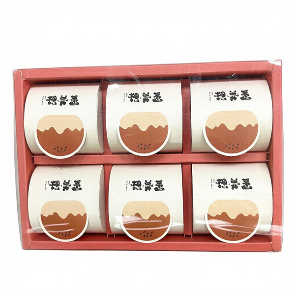 6 Cavity Cupcake Compartment Box