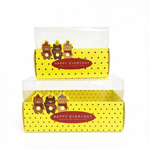 Cartoon Cookie Clear Two-Piece Box