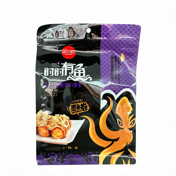 Trendy-style Stand-up Zipper Oxygen-barrier Pouch for Ready-to-eat Seafood