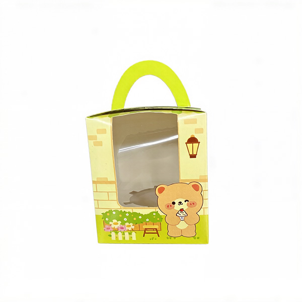 Bear Window Pastry Handle Gift Box