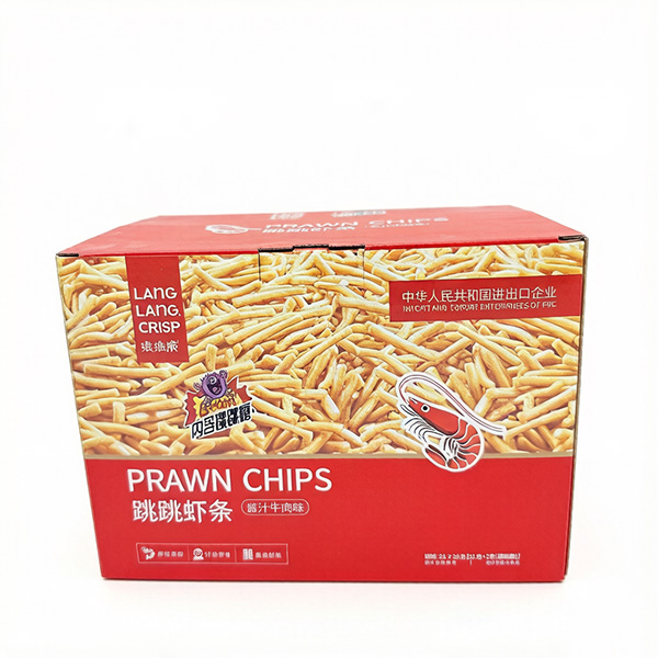 Prawn Chips Flip Top Color Box