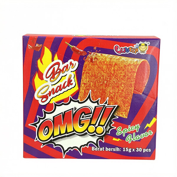 Spicy Snack Flip Top Color Box